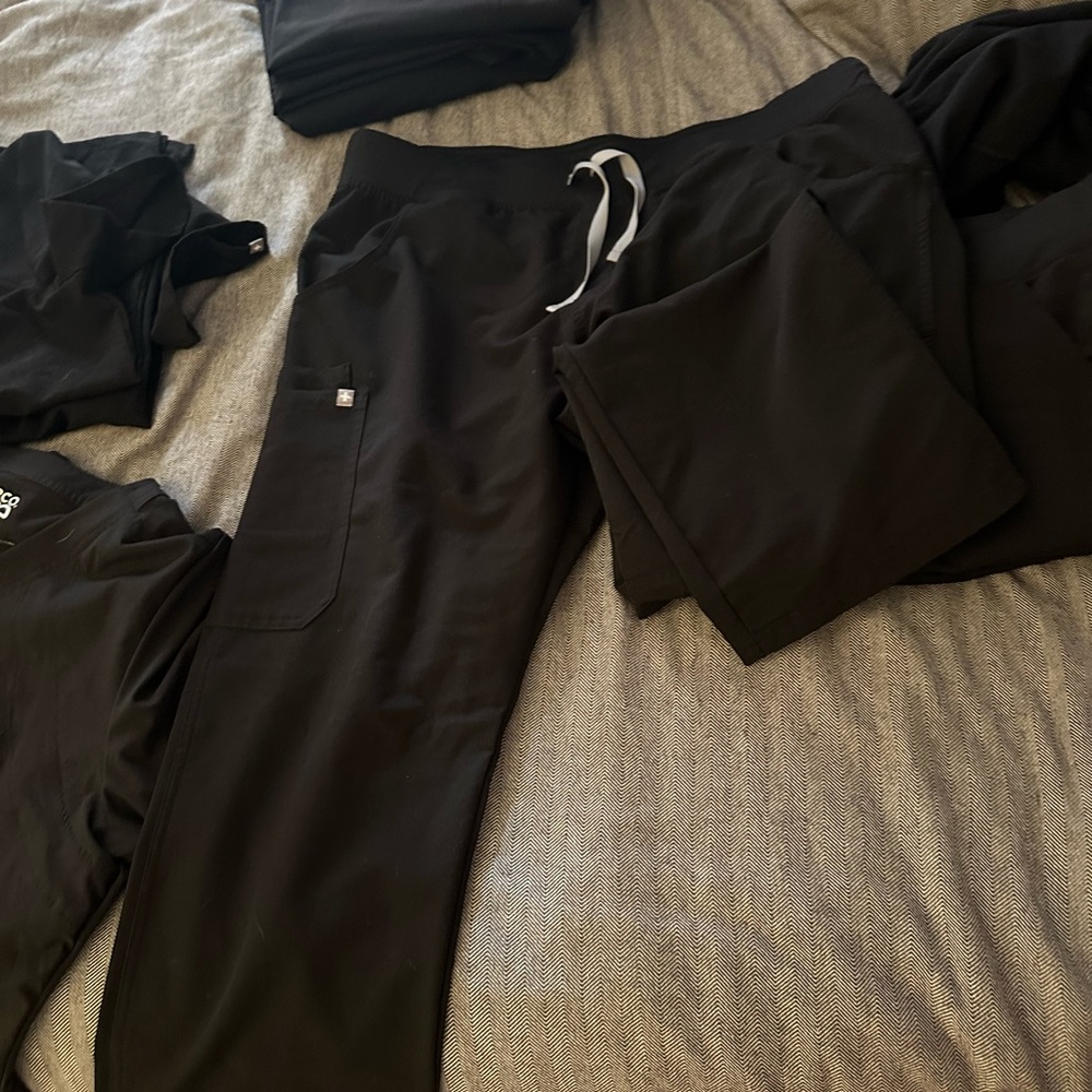 XL Figs Black Scrub Pant Never Worn